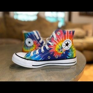 Tie dye converse